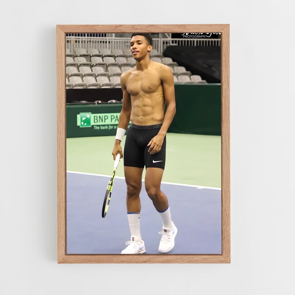 Poster Ace in Black – affiche Tennis (vue 4)